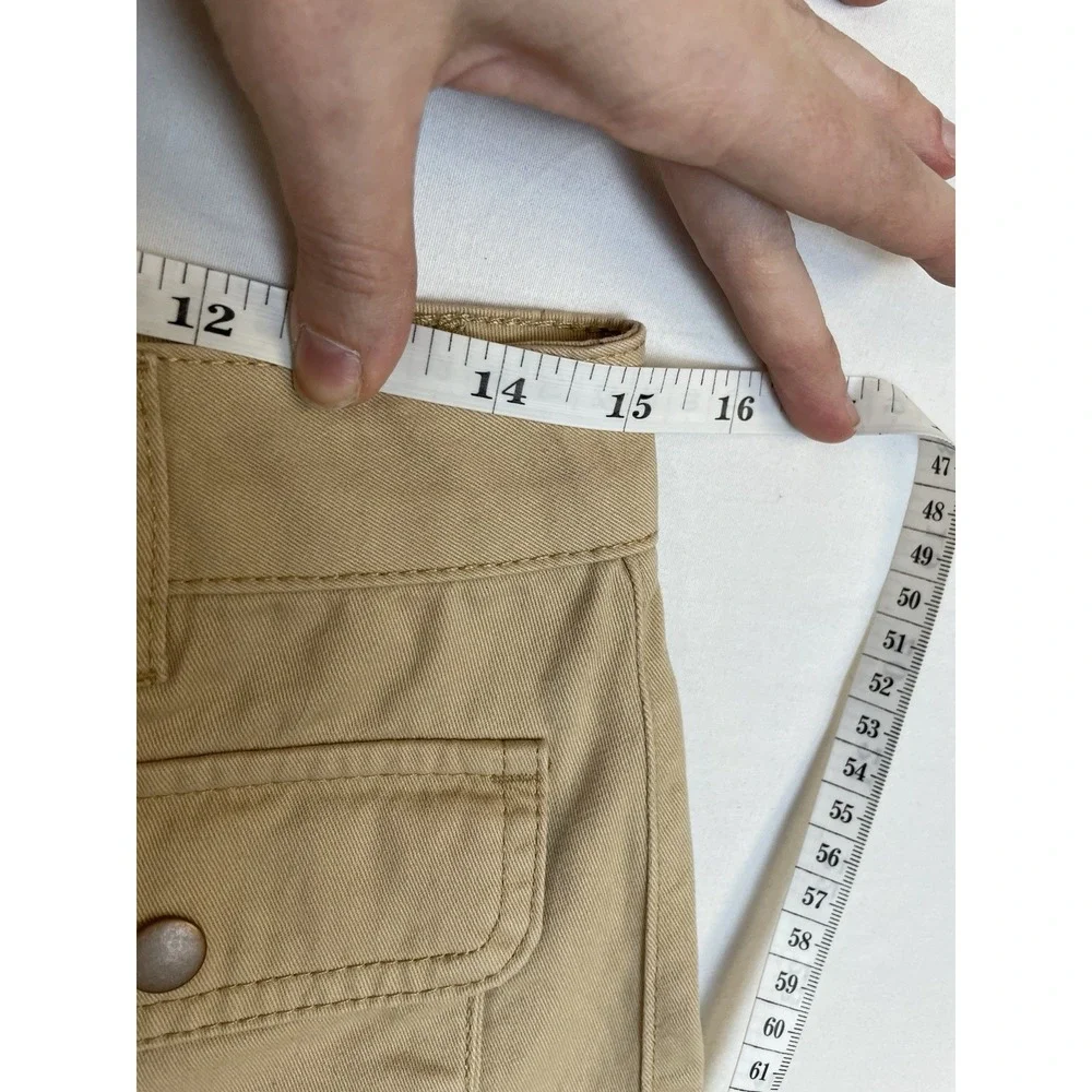 Rewash Brand Khaki Shorts Womens 3 / 26 Y2K Shortie‎ Tan Utility Preppy